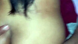 Amateur anal sex with my wife bent over in doggystyle and assfucking