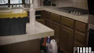 i watch maya kendrick deepthroat at home alone