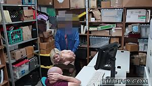 I, the police, banged them thieves in the store!