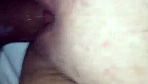 the pussy gets all creamy from the cock