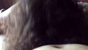 pretty pawg blows guy till he cums