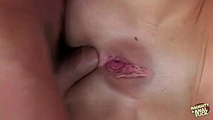 Gorgeous blonde in lingerie ready for HOT ANAL SEX