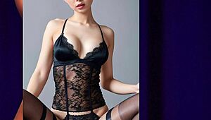 Compilation of babes posing in sexy lingerie