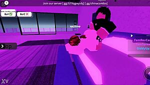 Random Dude Gets Assjob in Roblox Condo