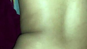 Amateur anal sex with my wife bent over in doggystyle and assfucking