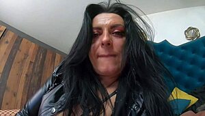 Dirty-talking while I lick and toy my pussy with a dildo, so hot! 🔥