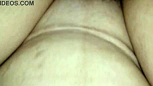 Bisexual husband kisses wife after friend's cumshot in her mouth.