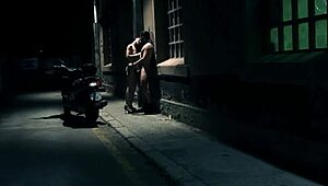 Want to see a street fuck at night?