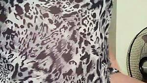 Horny Pregnant Maid Shows Big Boobs And Hairy Pussy