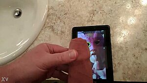 Tribute For Nympho2225 Masked Blowjob And Cum