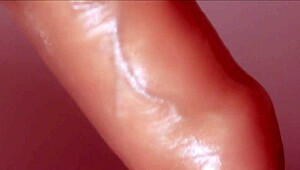 Japanese Close-Up On Big Cock Cum