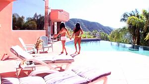 sabrina banks and gianna nicole lick pussies with tattoos