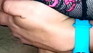 Tittyfuck In Lingerie With Big Natural Tits