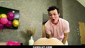 Stepmom And Stepsis Help Stepbro Transition Into Adulthood - Famslut
