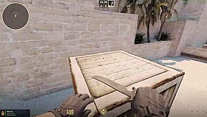 Counter player with 1500hs gets blowjob from novice with 250hs