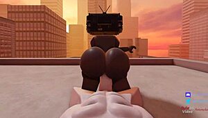 roblox sucking and assfucking threesome