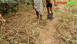 bbw eastsidebabe insisted on outdoor fucking with creampie