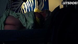 Horny 18+ teen Marilyn Sugar gets pounded by big dick thief in dorm room
