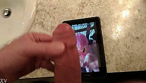 Tribute For Nympho2225 Masked Blowjob And Cum