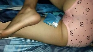 Watching maid change, I enter her room and fuck her bareback