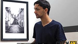 Pregnant Czech Blonde Wants Husband To Watch Her Fucking Stranger!