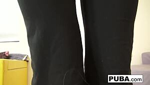 Workout With Blonde Victoria White