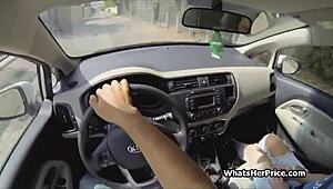 i picked up this short haired blonde cutie on the street and fucked her hard in doggy style for cash