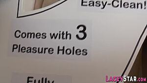 Kinky Lesbian Gilf Rides Strapon Dick in Wild European Action