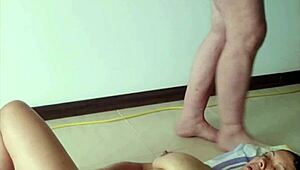 Outdoor massage previews agarabas' big ass and tits.