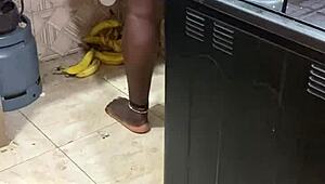 Ebony Swingers Family Shares Monster Cocks in Group Fucking