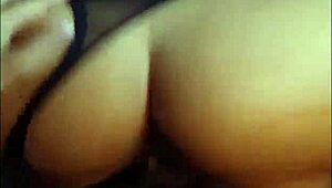 Huge ass babe fucks hard until creampie almost impregnates her