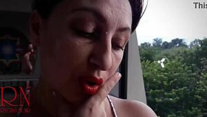 Boss Fucks Employee Hard In Mouth And Pussy! Total Domination!