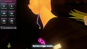 Vtuber minnah mia dancing on cam for fans