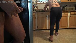 My Turkish Stepmom Nearly Catches Me In Embarrassing Situation With Her Big Ass