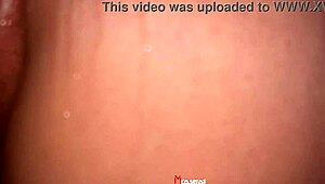 Latina Squirts During Doggy Orgasm