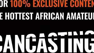 big tits ebony model railed in homemade casting.