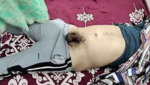 Indian Skinny Bhabhi Bent Over for Hardcore Blowjob and Fucking