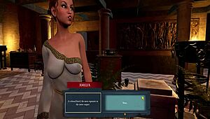 lets play slaves of rome, trying to get in my wifes pants