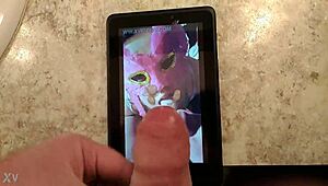 Tribute For Nympho2225 Masked Blowjob And Cum