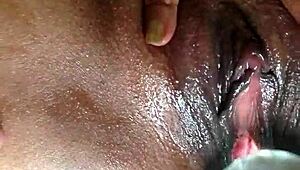 Big Pussy Dildo Play