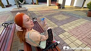 I picked up a hottie and dicked her down in a public toilett