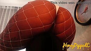 Therapy Session Turns into Face Sitting Addiction with Curvy Black Domination