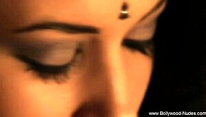 Lovely brunette milf dances gracefully while giving a handjob and blowjob