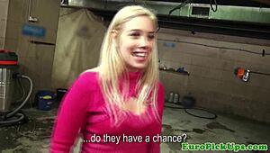 Yo, check this amateur flashing her awesome boobs in public!