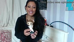 maxine x explores massive dildos