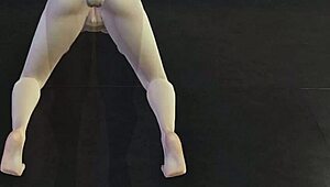 Claire - Anal Training 3D Porn!