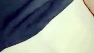 Cum on Her White Ass in Airport Toilet!