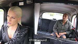 i spied on that bald guy banging the busty british cab driver outdoors