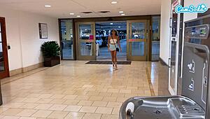 Camsoda Hot Amateur Teen Masturbates In Car Wash Then Fucked By Step-Brother