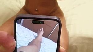 Kalena loves watching followers cum for her
